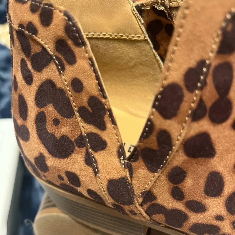 Torrid Brown Leopard Ankle Booties - Picture 10 of 15